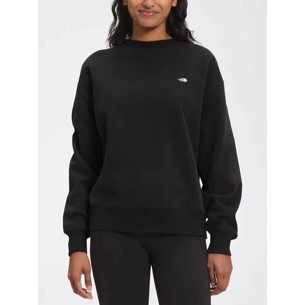 The North Face City Standard Crewneck Long Sleeve Logo Sweatshirt Black Small